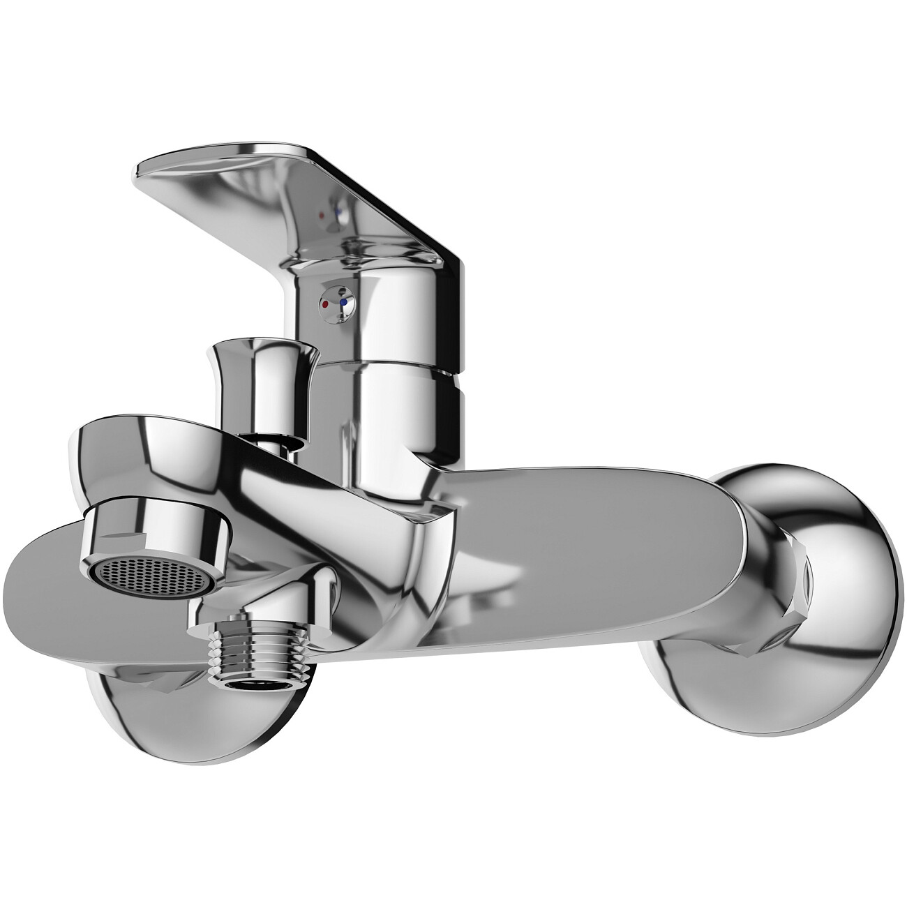 Смеситель для ванны с душем настенный хром Stworki "Хадстен" S17100CR - изображение 8