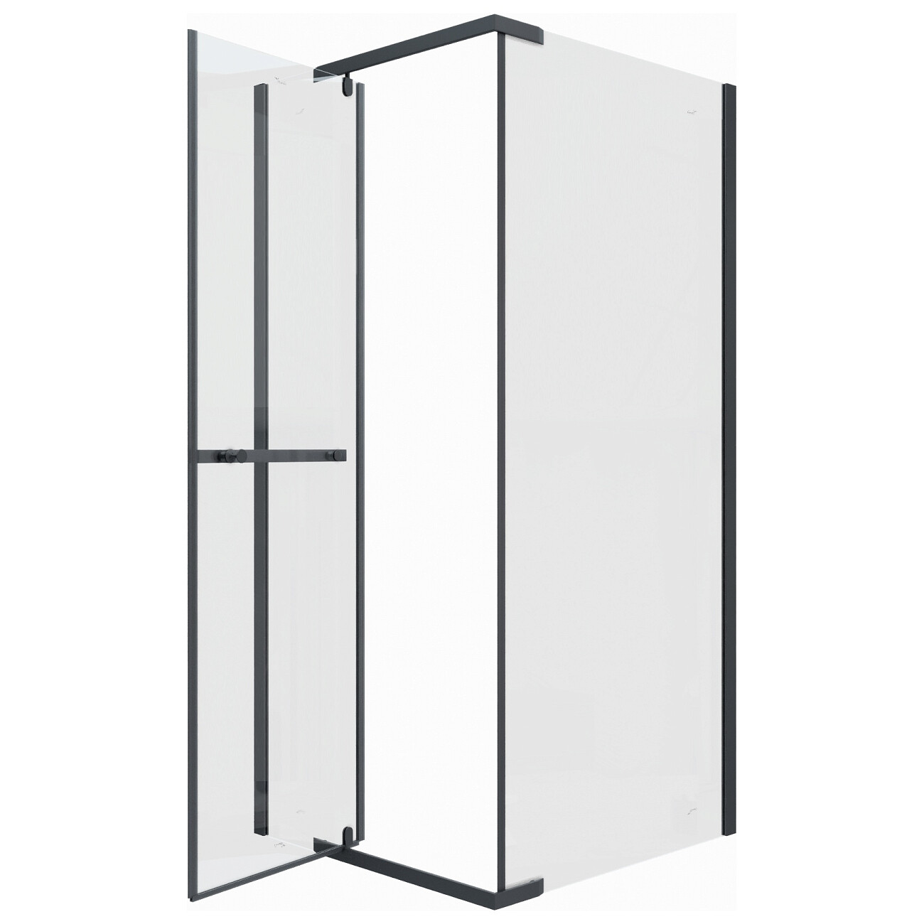 Душевой уголок квадратный 90x90 см черный Cerutti SPA Mimi ZQ91B - изображение 3