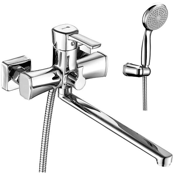 Смеситель универсальный хром Lemark Evitta LM0551C - изображение 1