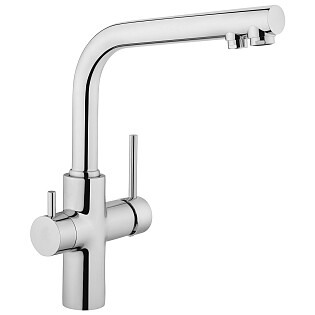 Смеситель для кухни однорычажный с изливом для фильтрованной воды Vitra Split A42144EXP