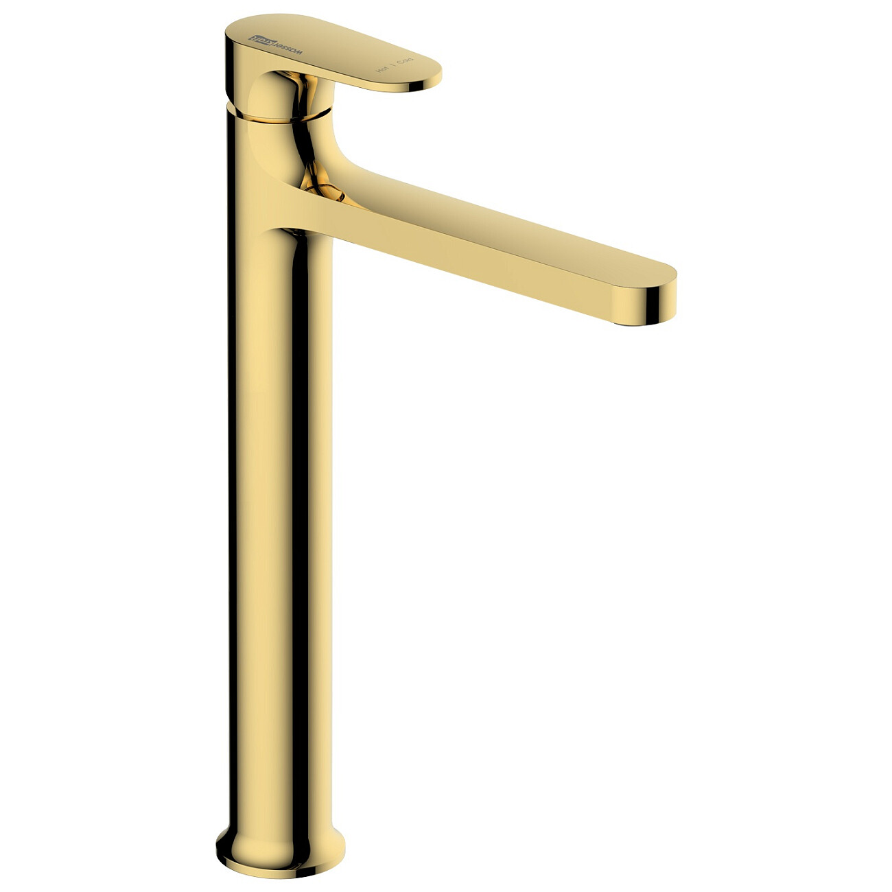 Смеситель для раковины из латуни золотой Wasserkraft 2103H - изображение 3