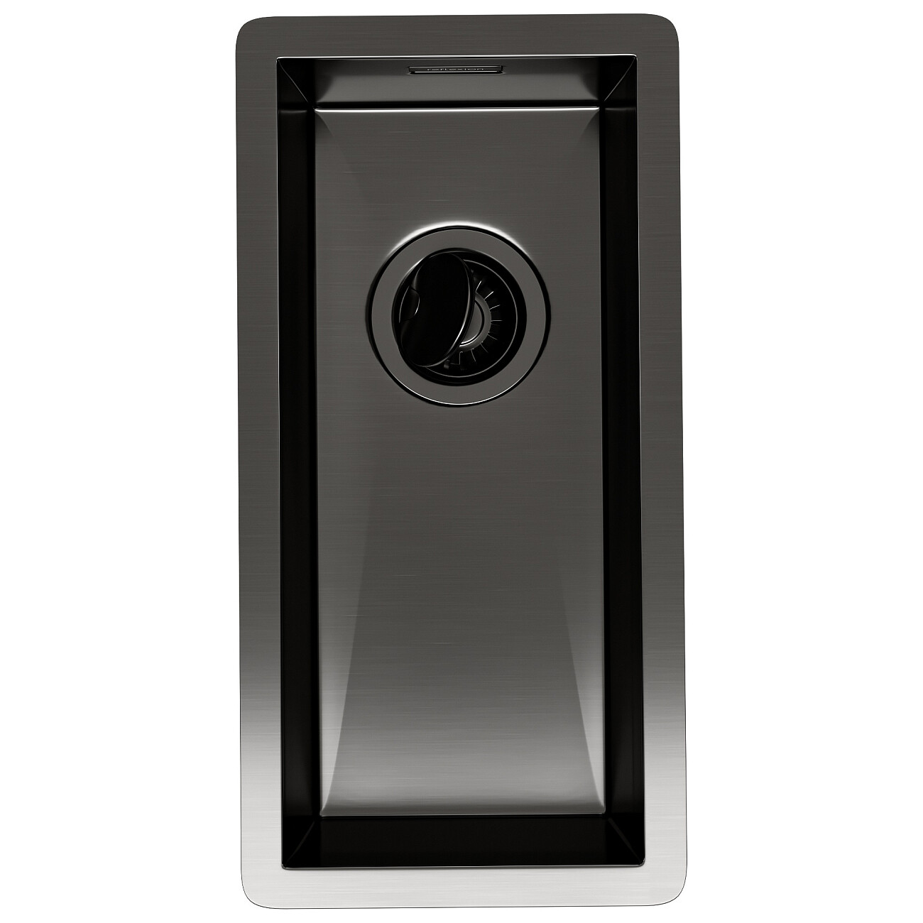 Дополнительная чаша для мойки из нержавеющей стали 44х22 см оружейная сталь Reflexion Como RX2022BL - изображение 2