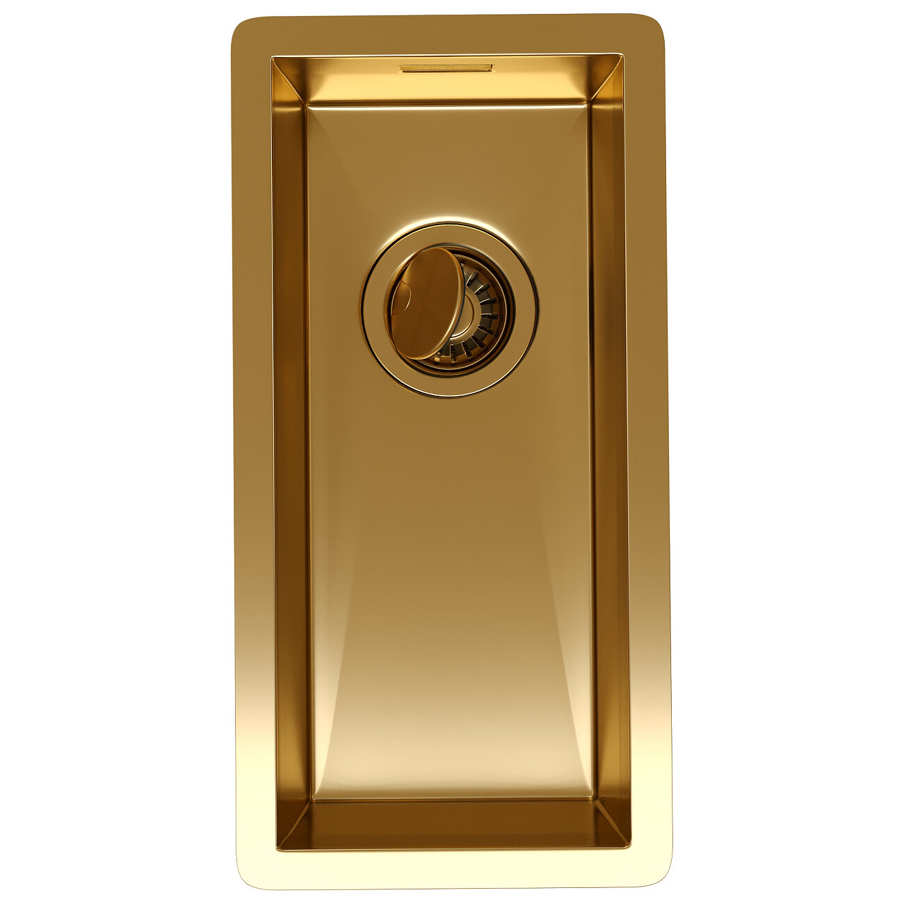 Дополнительная чаша для мойки из нержавеющей стали 44х22 см золото Reflexion Como RX2022GD - изображение 2