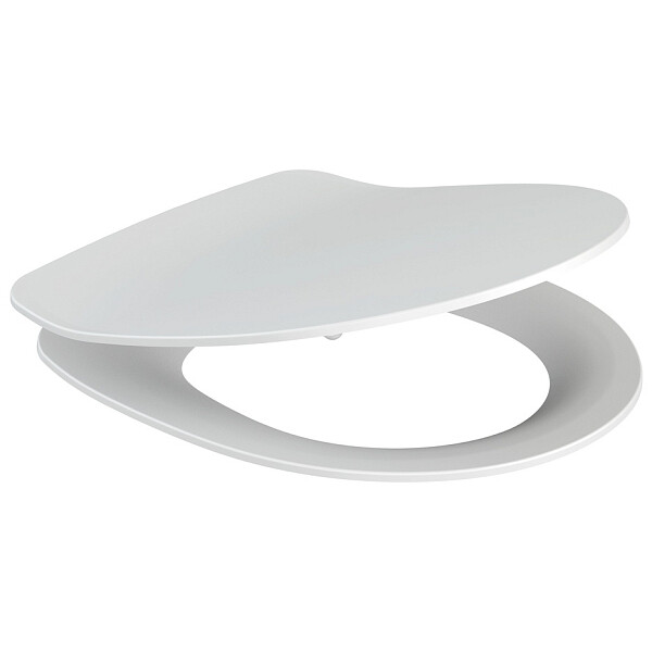 Сиденье для унитаза из дюропласта с микролифтом белое Cersanit Delfi DPL EO slim S-DS-DELFI-S-DL-t - изображение 1