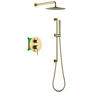 Душевая система встроенная золото матовое Timo Saona SX-2309-17SM