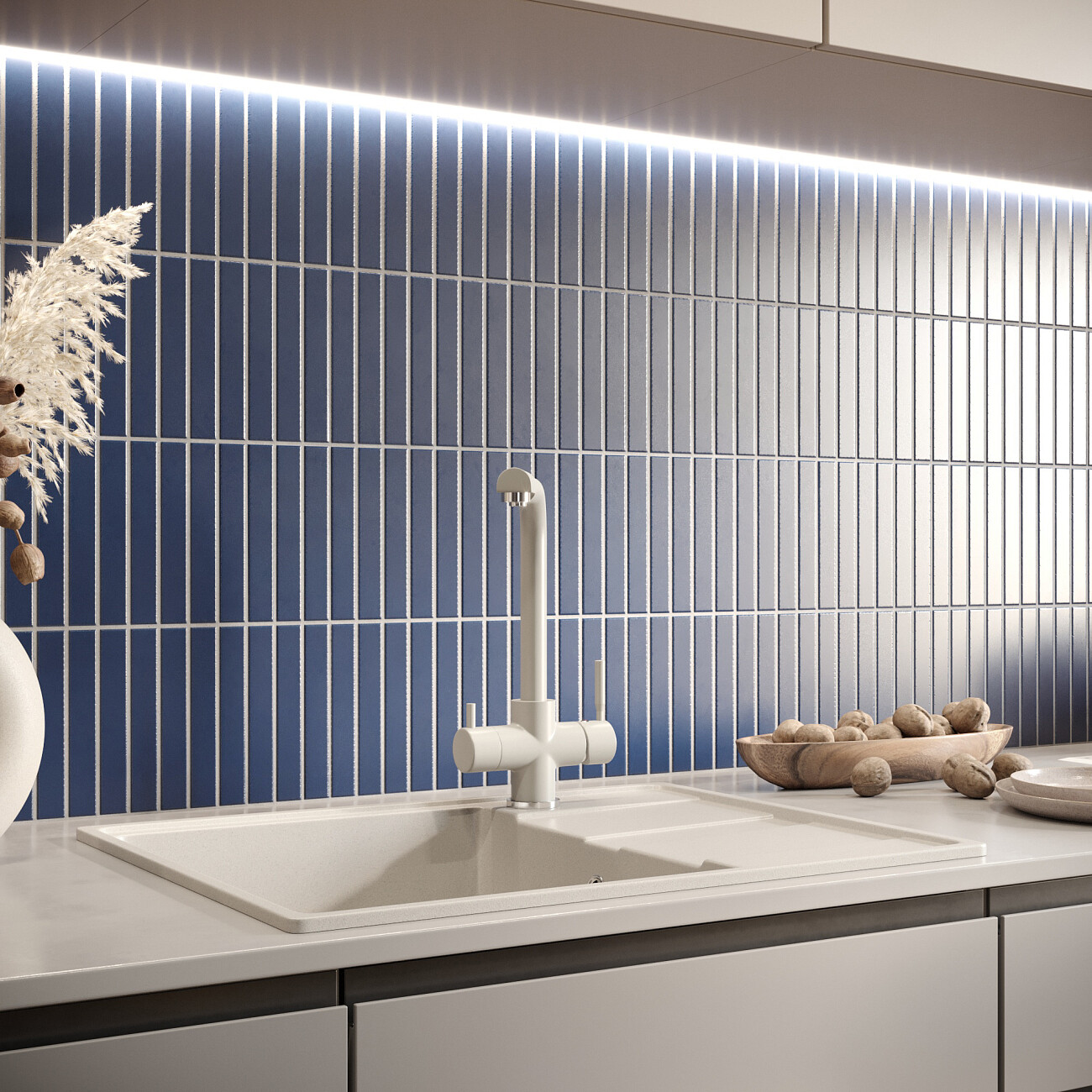 Мойка кухонная платина Domaci "Солерно" DP 650-04 - изображение 3