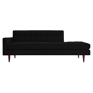 Диван Bantam Studio Sofa прямой черный