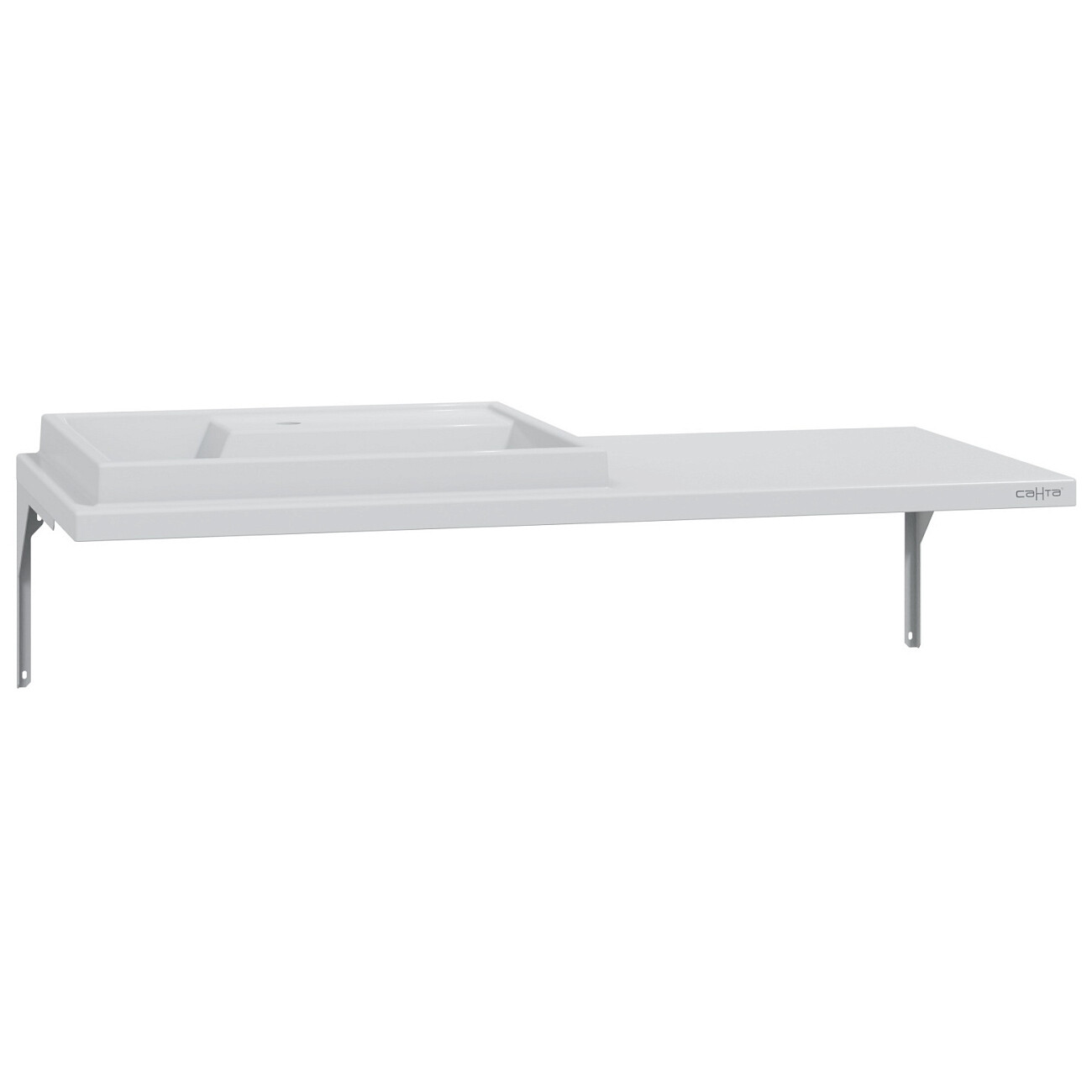 Раковина над стиральной машиной 50х110 см белая "Юпитер" 900131 - изображение 5