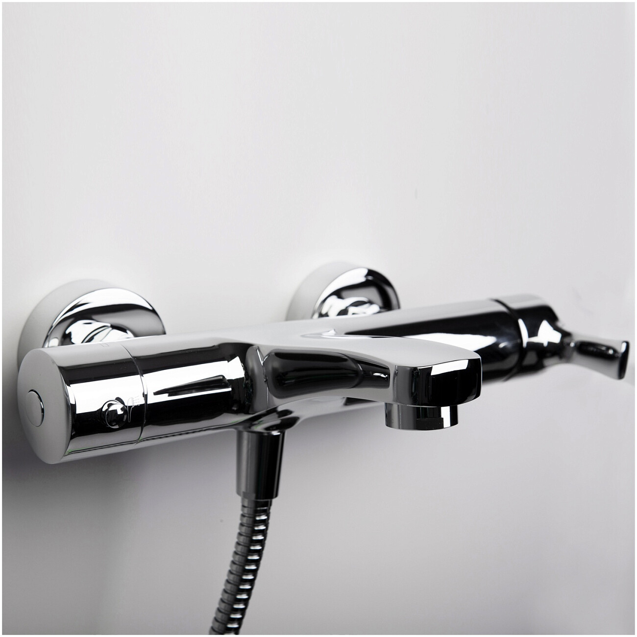 Душевой комплект с лейкой и коротким изливом хром Wasserkraft Berkel 4801 - изображение 5