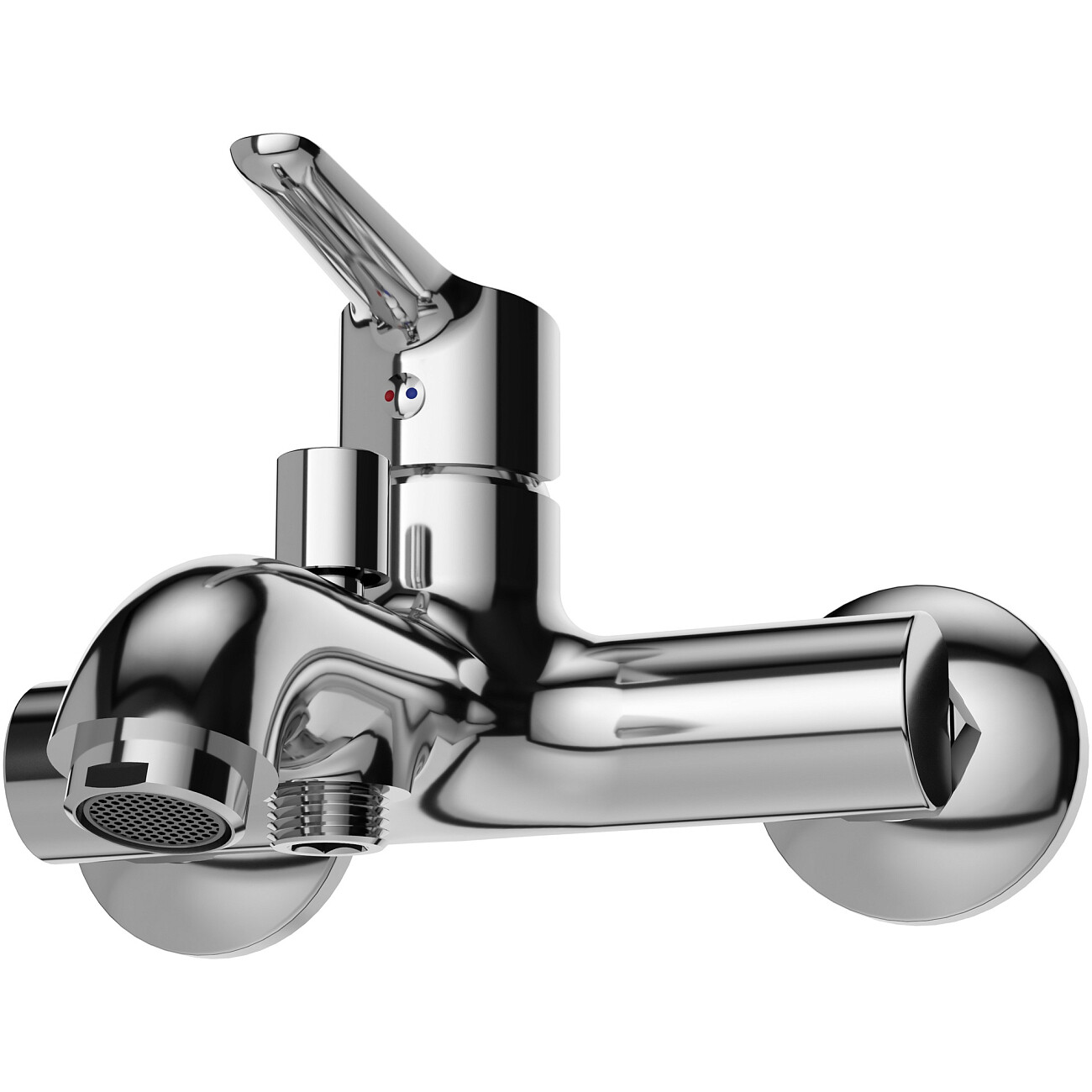 Смеситель для ванны с душем настенный хром Stworki "Хальмстад" S15100CR - изображение 8