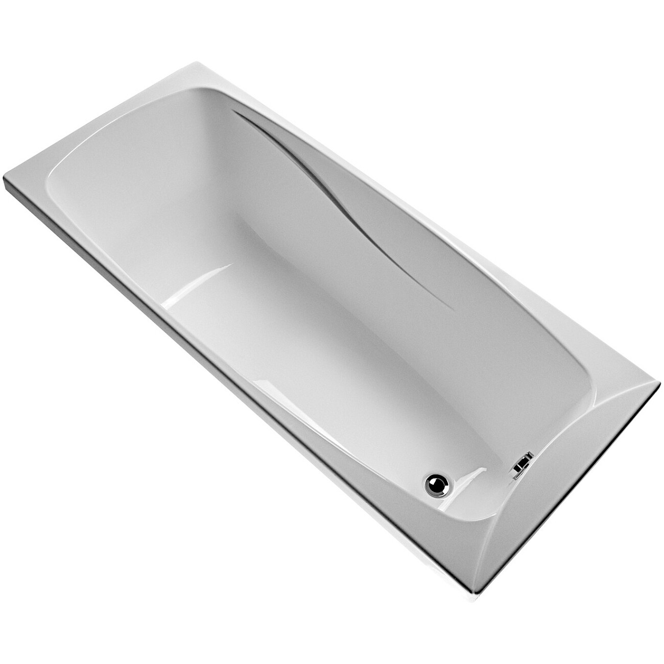 Ванна акриловая 170x70 см с каркасом белая Diwo "Смоленск" DW1017070039, DW5017070050 - изображение 5