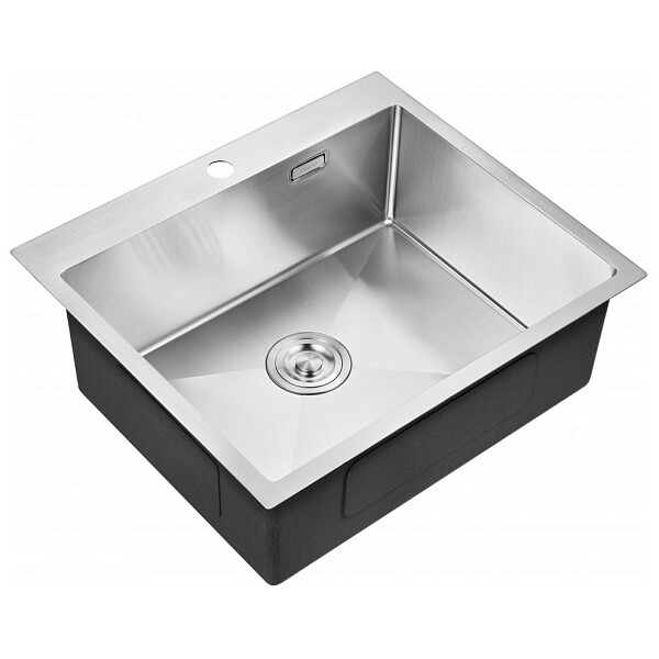 Мойка кухонная нержавеющая сталь Milacio Denia 59 Steel MC.77490 - изображение 1