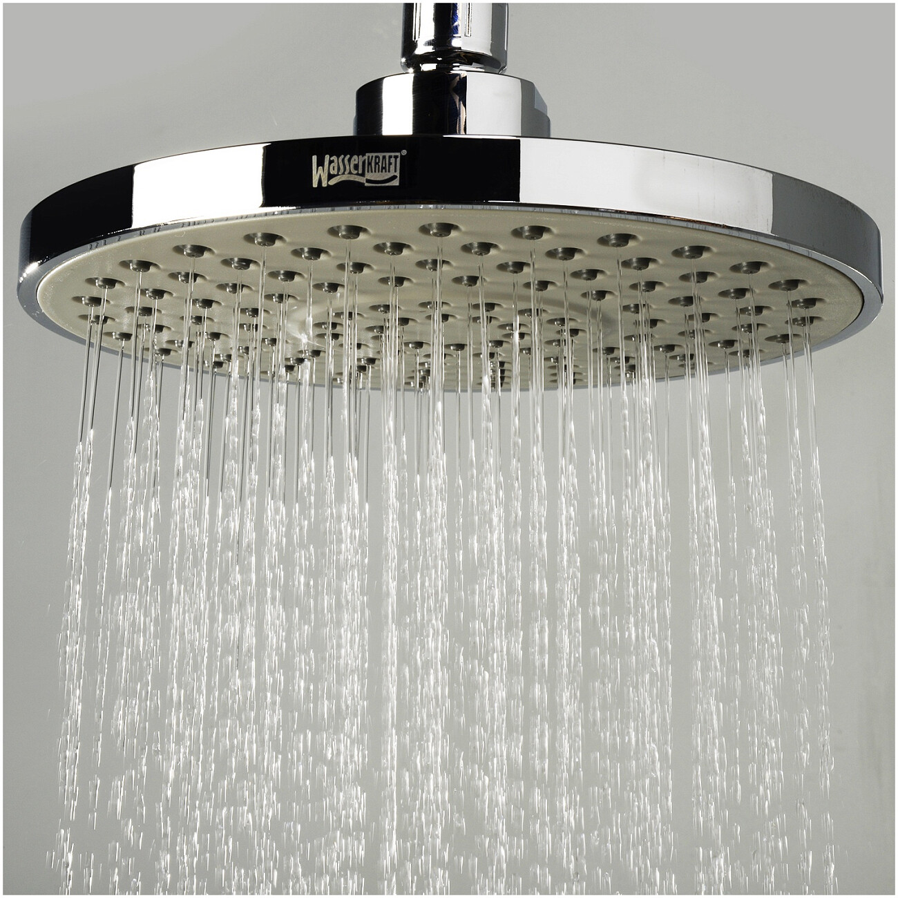 Лейка для тропического душа круглая 20 см хром Wasserkraft A029 - изображение 2