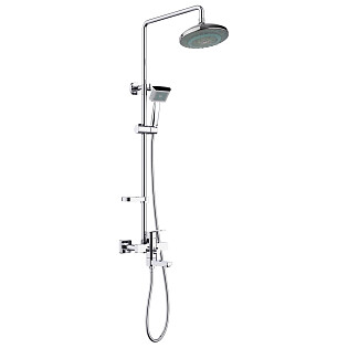 Душевой комплект с тропическим душем и подсветкой хром Timo Beverly SX-1060-00 3011