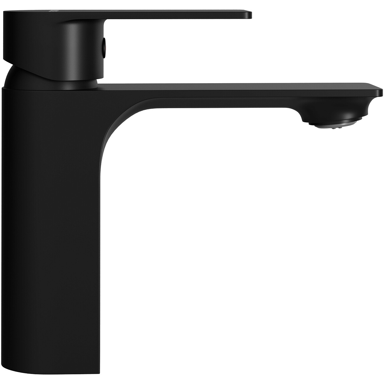 Смеситель для раковины однорычажный черный Stworki "Гриндстед" S29010BK - изображение 9