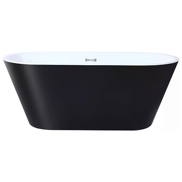 Ванна акриловая отдельностоящая черная матовая Ceruttispa Resia 170 II GMB CT10879 - изображение 1