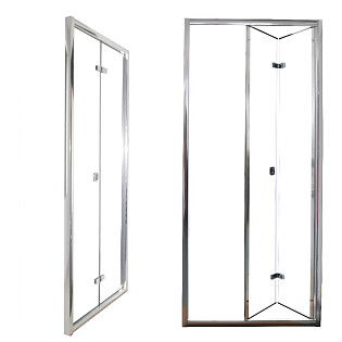 Дверь душевая в нишу 80х195 см прозрачная, хром Cerutti SPA BELLA D81T