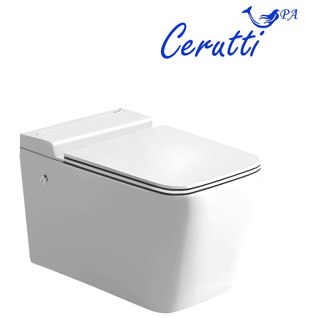 Унитаз подвесной с импульсным смывом белый Cerutti SPA Maiella Aria Pulse - изображение 4