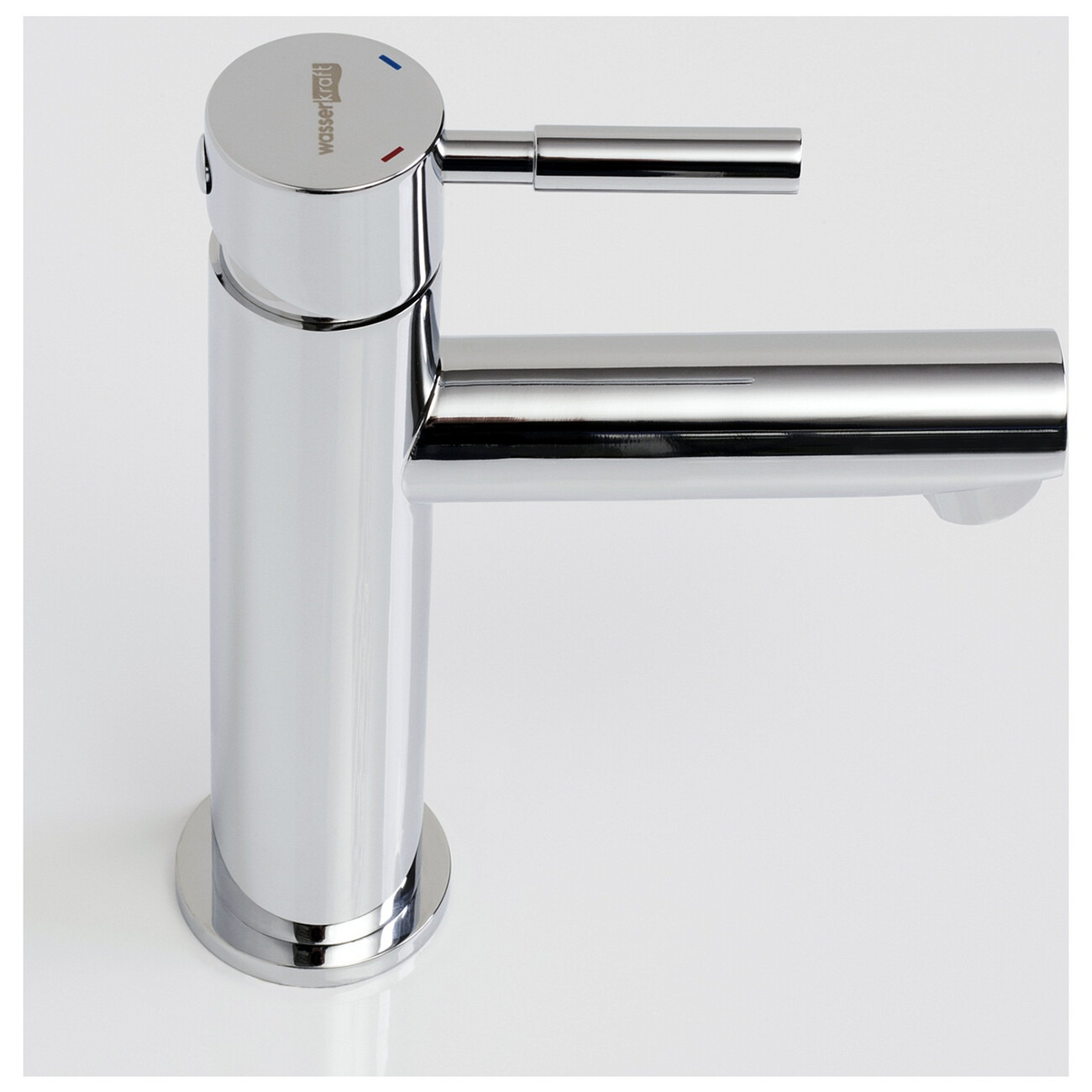 Смеситель для раковины из латуни хром Wasserkraft 4104 - изображение 7