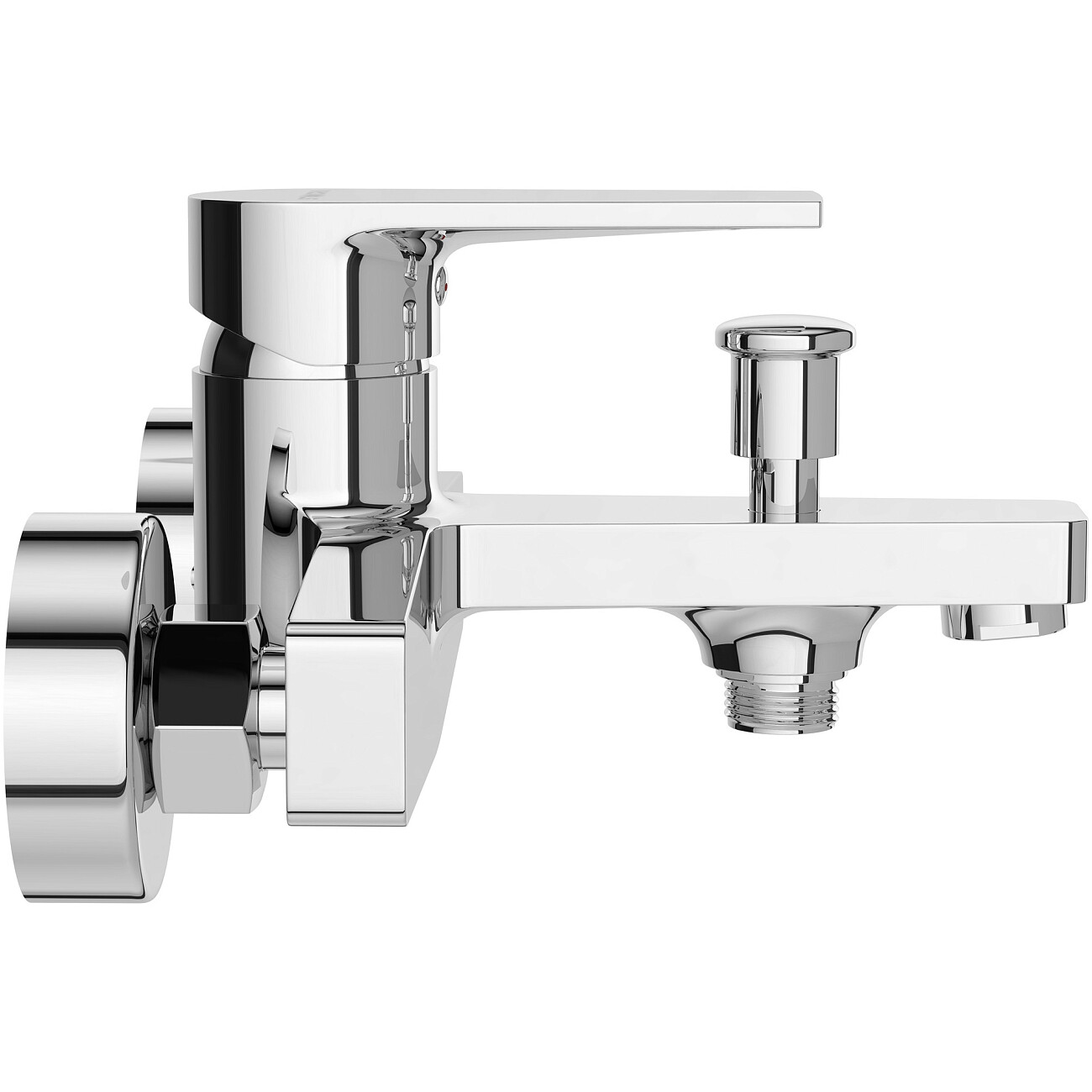 Смеситель для ванны с душем настенный хром Stworki "Берген" S21100CR - изображение 10