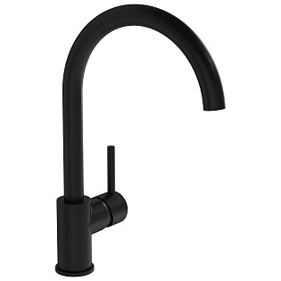Смеситель для кухни однорычажный черный Vitra Minimax S A4209136EXP