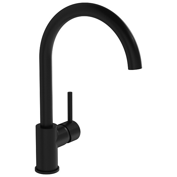 Смеситель для кухни однорычажный черный Vitra Minimax S A4209136EXP - изображение 1