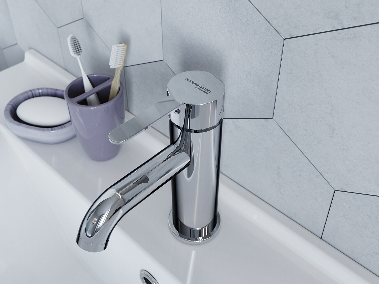 Душевой комплект хром Stworki "Стокгольм" HFDB97000, HFSG10000, HFSG02100, HFSG02100 - изображение 4