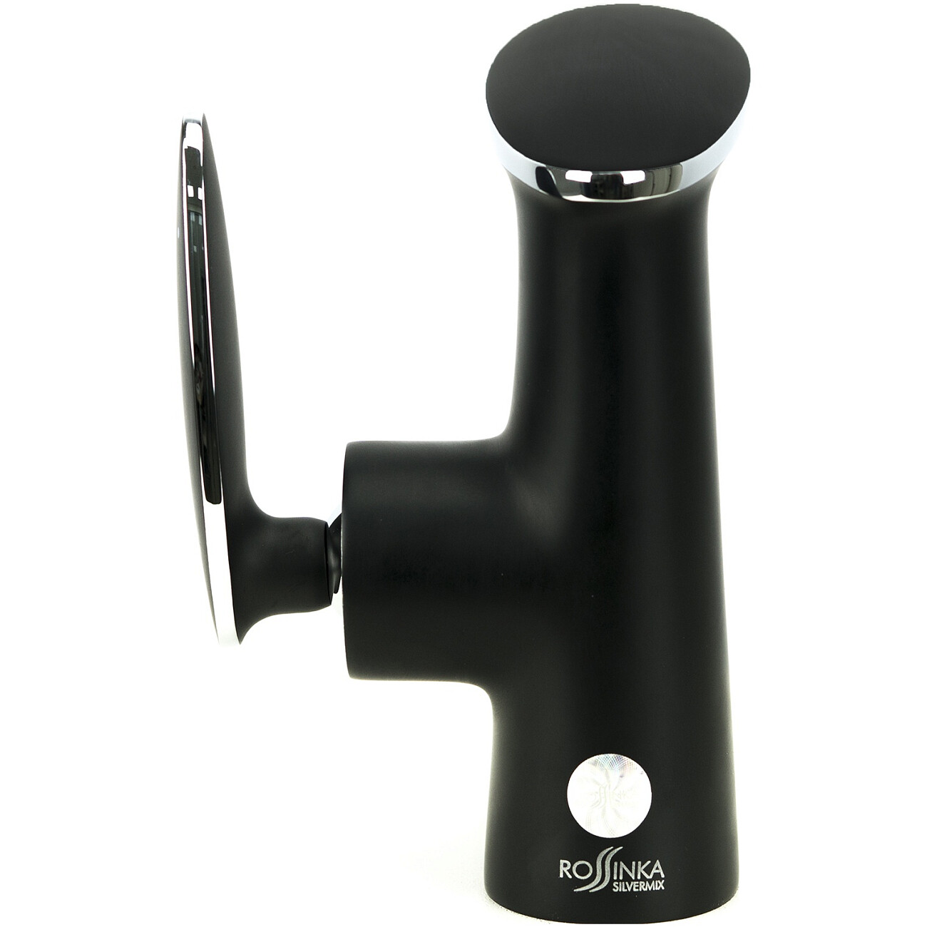 Смеситель для раковины черный Rossinka RS30-11B - изображение 2