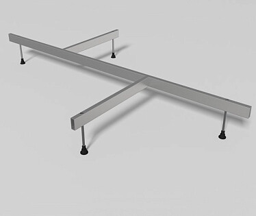 Опорная конструкция для ванны металлическая левая хром Aquatek &quot;Дива&quot; 170 KAR-0000012