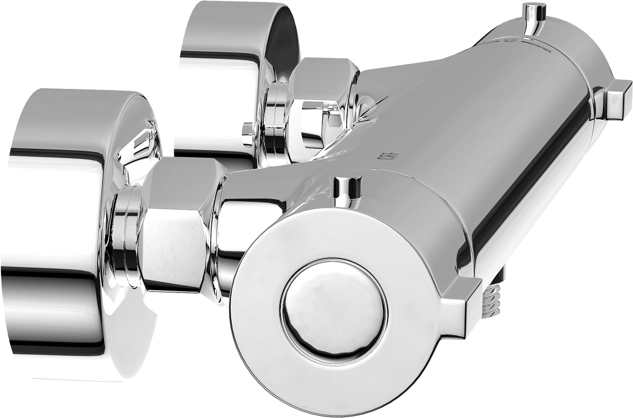 Смеситель для душа термостатический хром Stworki "Муле" 25034-316-1BG-lG11 - изображение 5