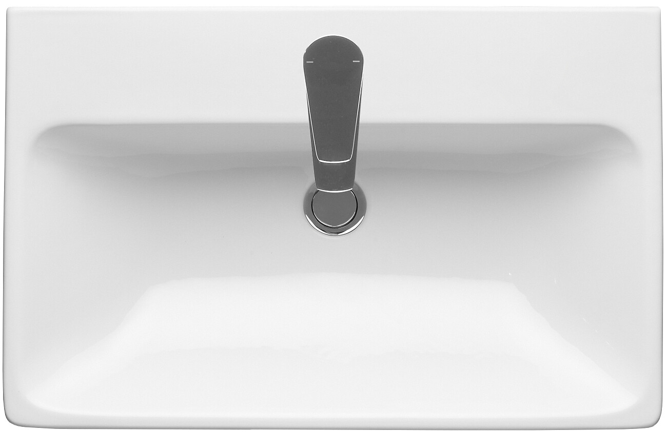 Раковина мебельная фарфоровая 70 см белая Stworki "Адриана" - изображение 8