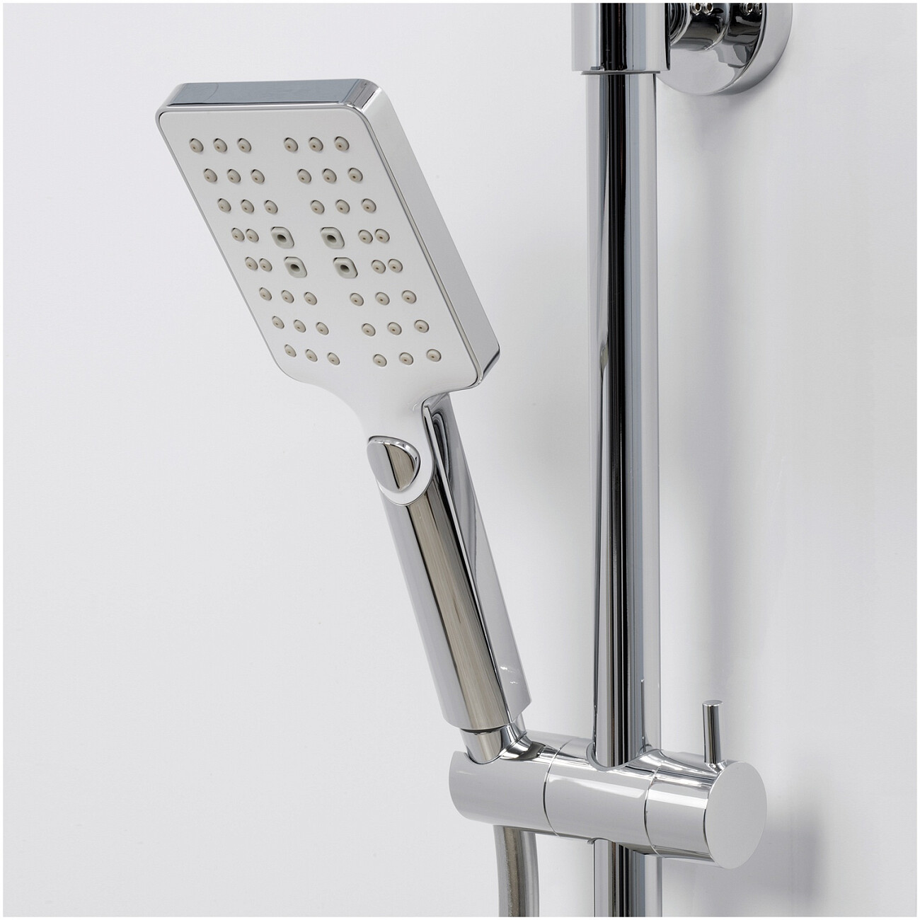 Душевой комплект с верхним душем и лейкой хром Wasserkraft A11301 Thermo - изображение 4