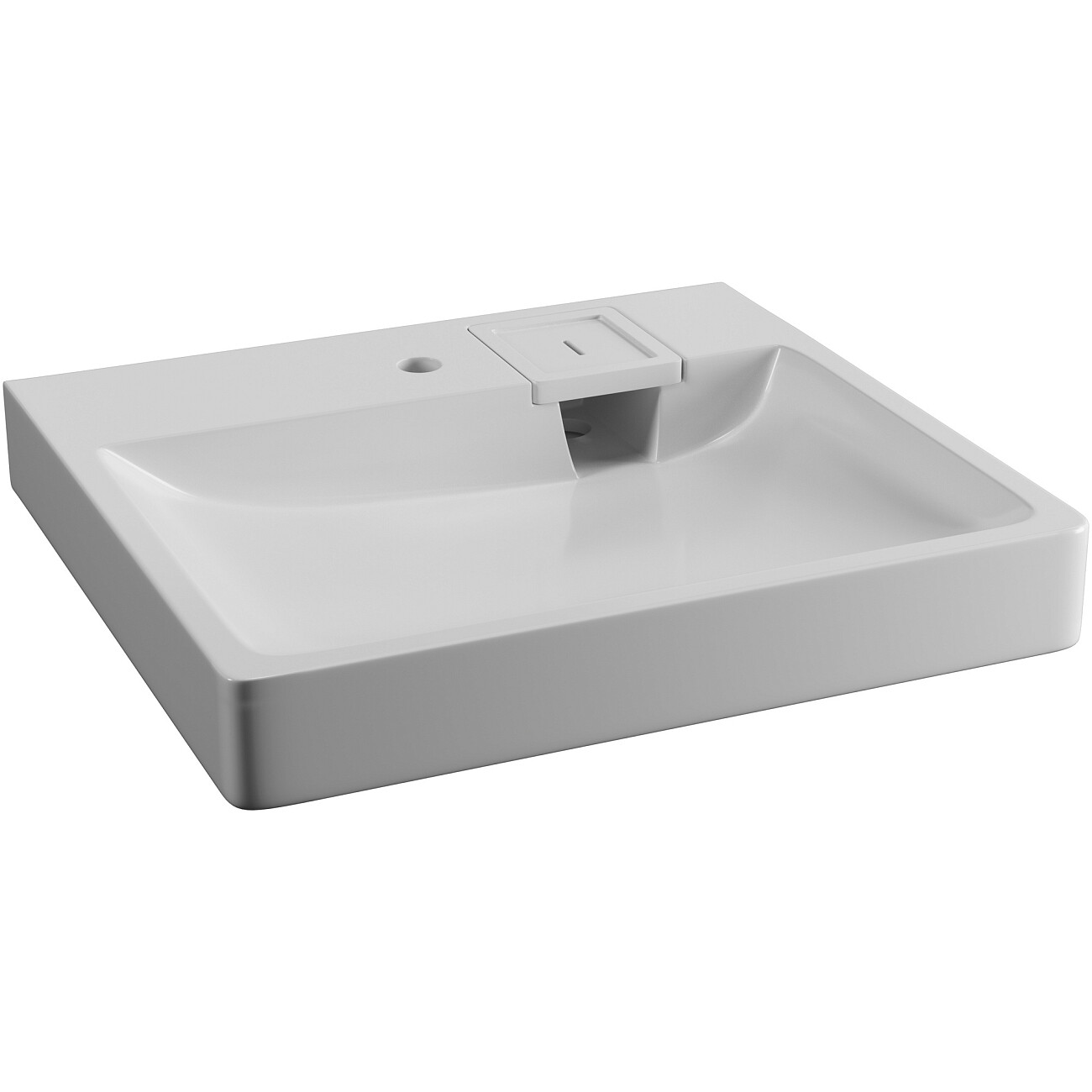 Раковина на стиральную машину 60х55 см белая Diwo "Коломна" RnDKA-60 - изображение 8