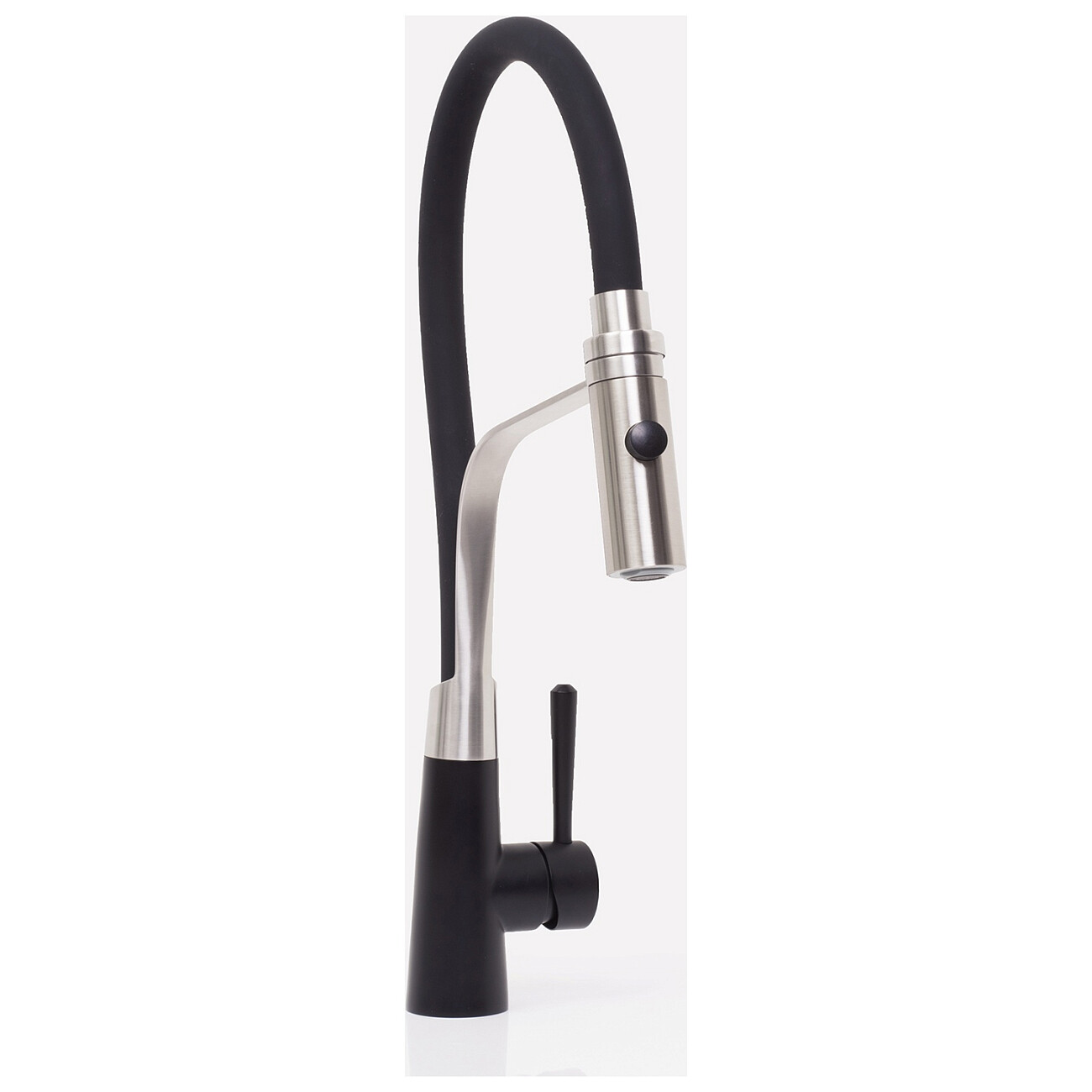 Смеситель для кухни из латуни черный, хром Wasserkraft A8417 - изображение 7