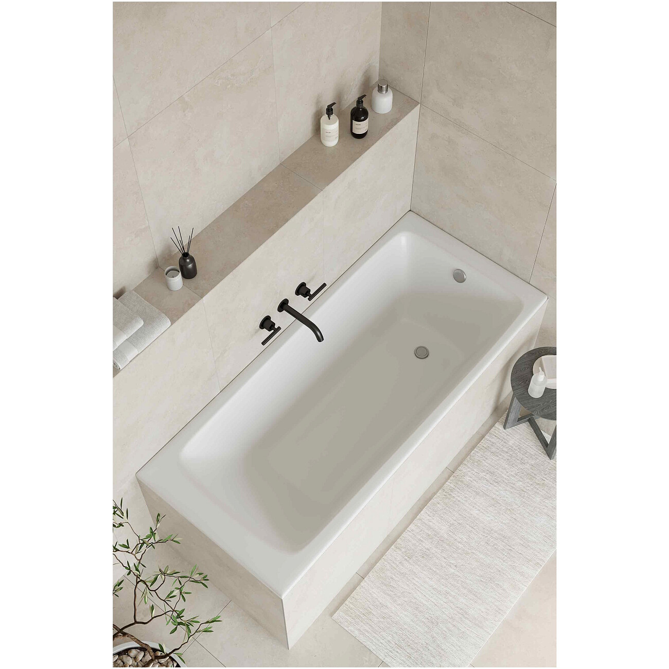 Ванна чугунная Creto Strong 150x70 см 25-1150 - изображение 6