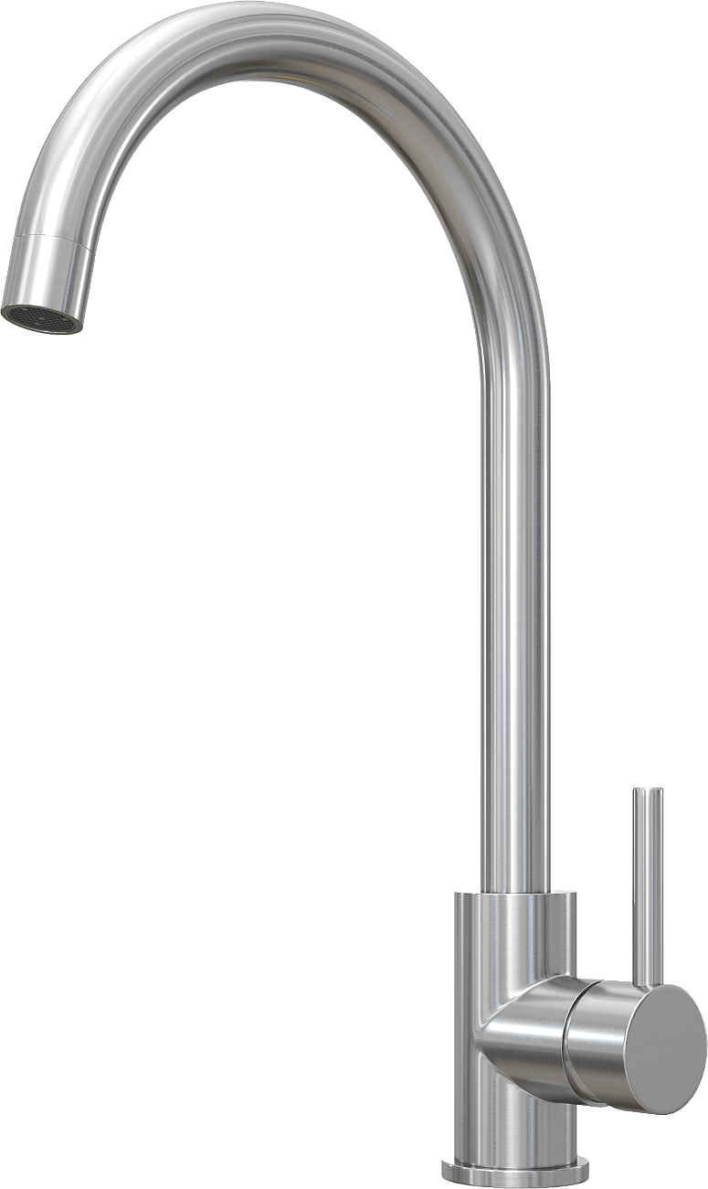 Смеситель для кухни однорычажный хром Domaci "Равенна" DM-030922 - изображение 3