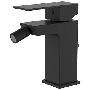 Смеситель для биде из латуни черный Wasserkraft 2006