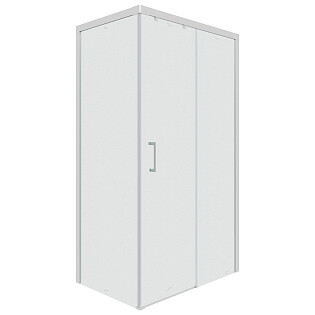 Душевой уголок прямоугольный правый 80x110 см хром Cerutti SPA Vito 110-R