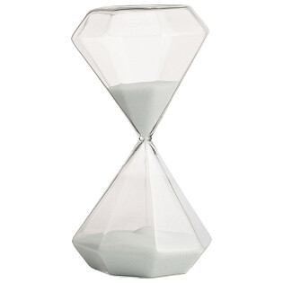 Песочные часы на 30 минут Белые