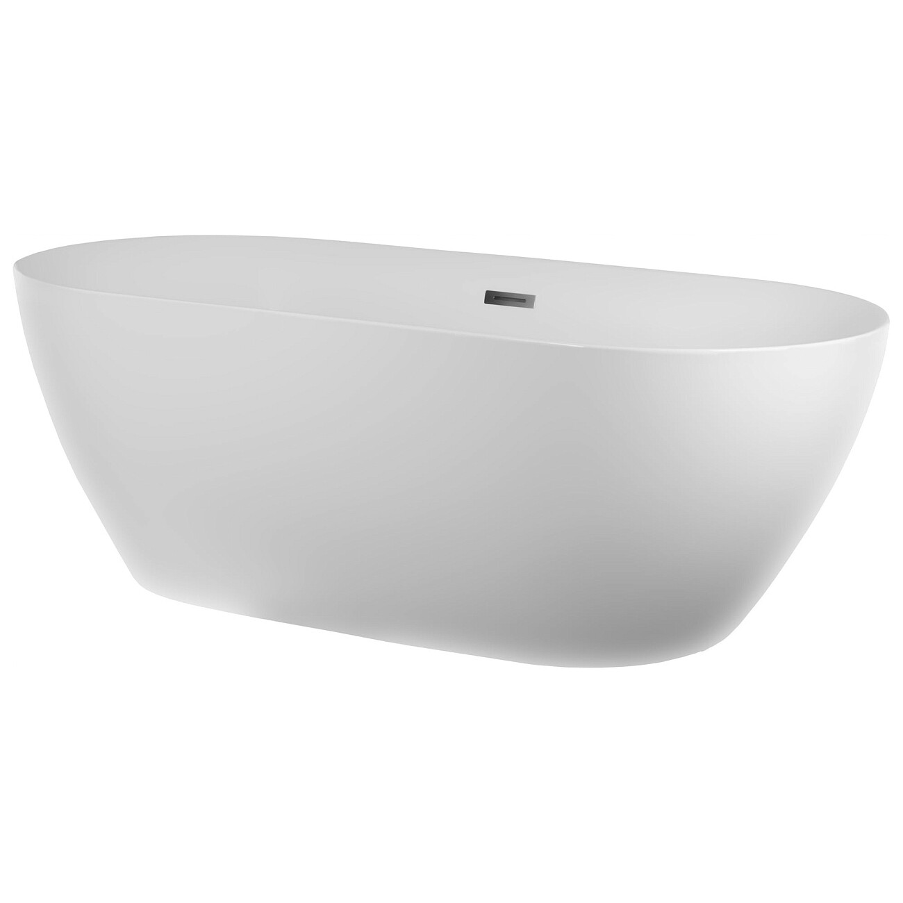 Ванна акриловая отдельностоящая со сливом-переливом белая Cerutti SPA D'iseo CT7390 - изображение 7