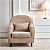 Кресло с мягкими подлокотниками "Симпл", песочное