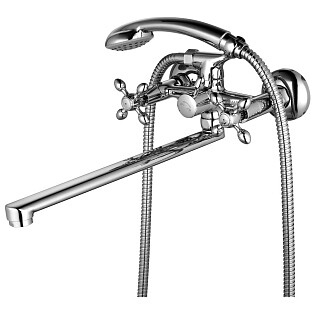 Смеситель универсальный хром Lemark Vista LM7651C