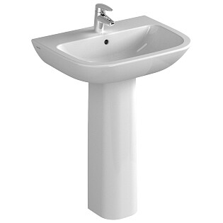 Пьедестал для раковины фарфоровая 68х22 см белый Vitra S20 5529B003-0156