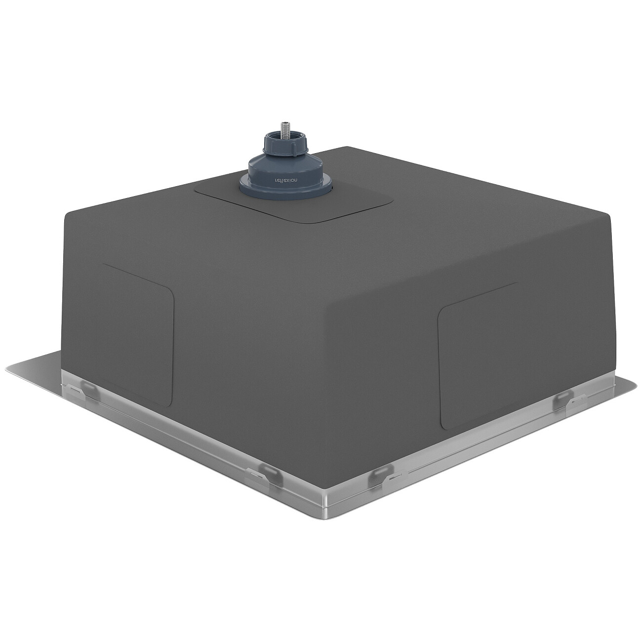 Кухонная мойка из нержавеющей стали 50х46 см полированная сталь Reflexion Iseo RX2246SS - изображение 5