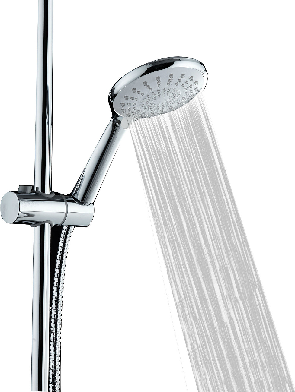 Лейка для ручного душа круглая 12 см хром Stworki "Скаген" SK-04cr - изображение 7