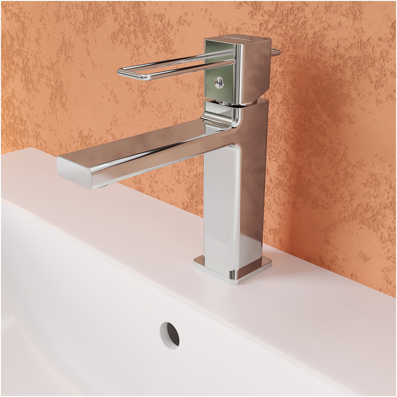 Смеситель для раковины однорычажный хром Stworki "Брамминг" S40010CR - изображение 5