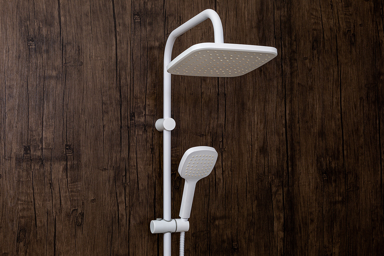 Душевая стойка белая матовая Stworki "Орхус" OR-05w - изображение 6