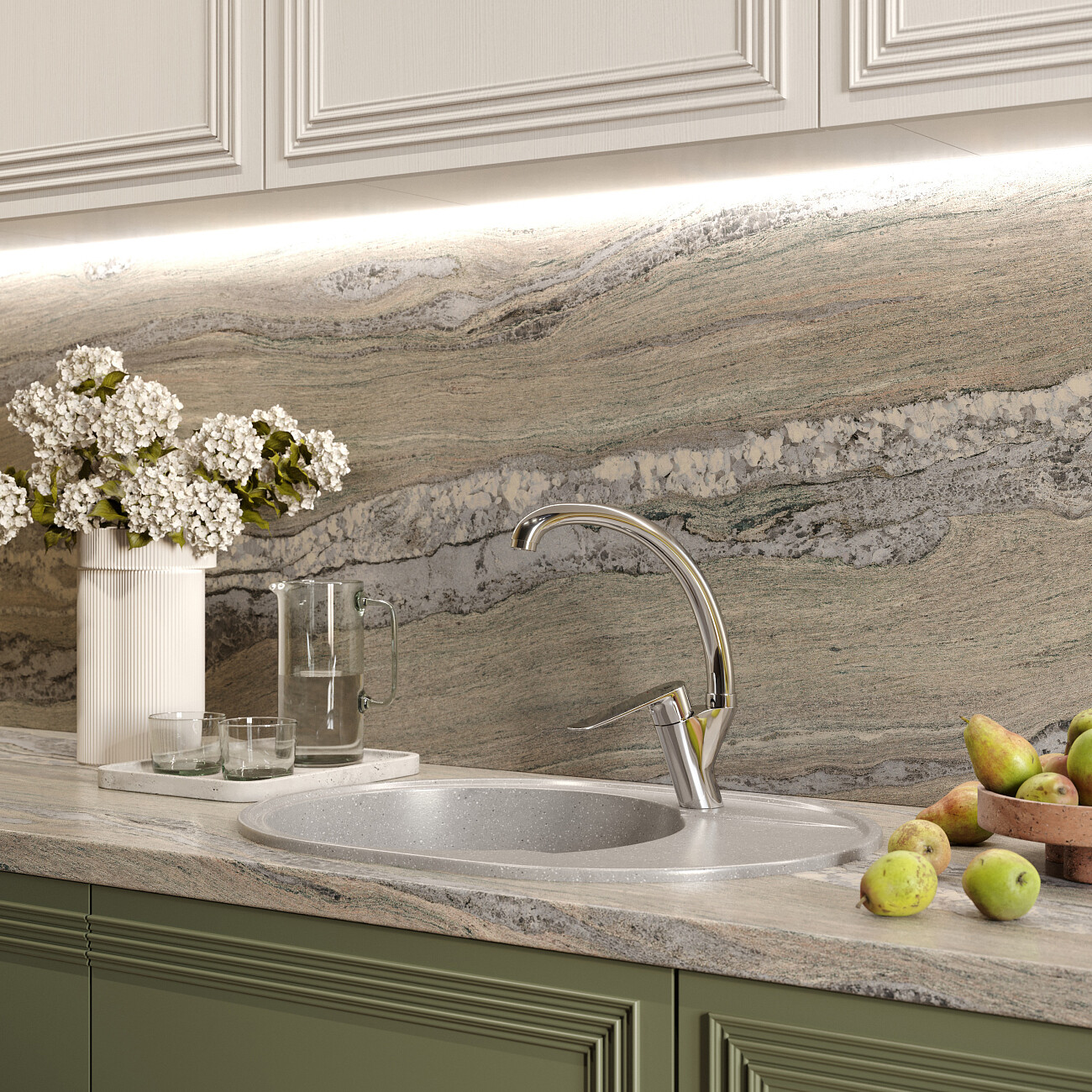 Смеситель для кухни однорычажный хром Domaci "Равенна" XA-04cr - изображение 4