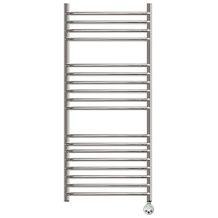 Полотенцесушитель электрический 50х120 см хром Point &quot;Альфа&quot; PN05152SE П18