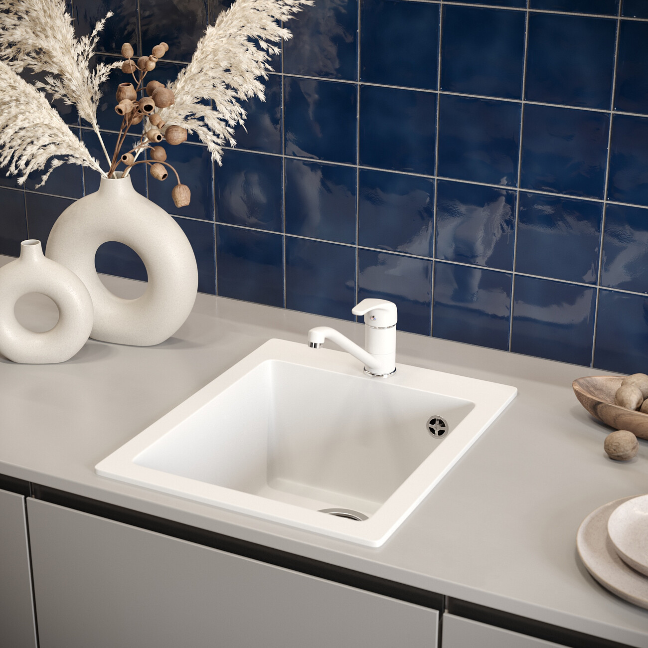 Смеситель для кухни однорычажный агат Domaci "Солерно" DC-3009 - изображение 3